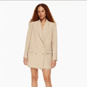 BNWT Wilfred Cherrelle Blazer in Oat Beige sz Medium